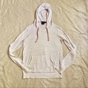 Armani Exhange linen blend pocket sweatshirt
